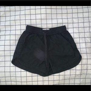 Women’s black soft shorts